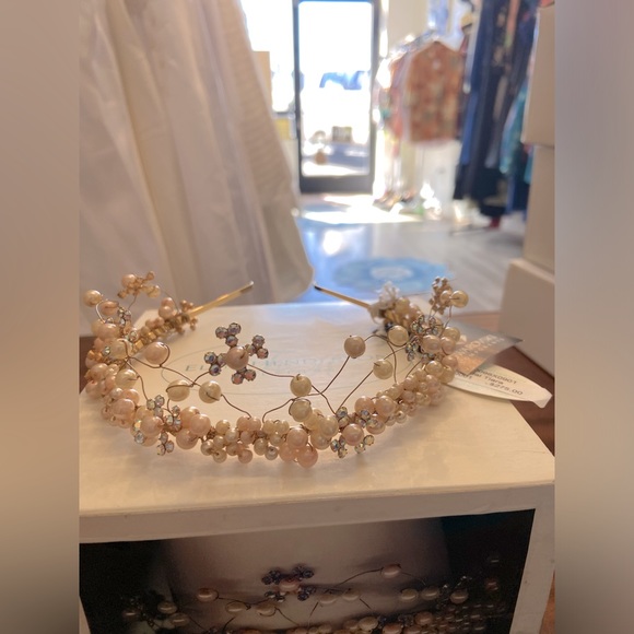 NWT Elen Henderson Bridal Tiara - Picture 1 of 5